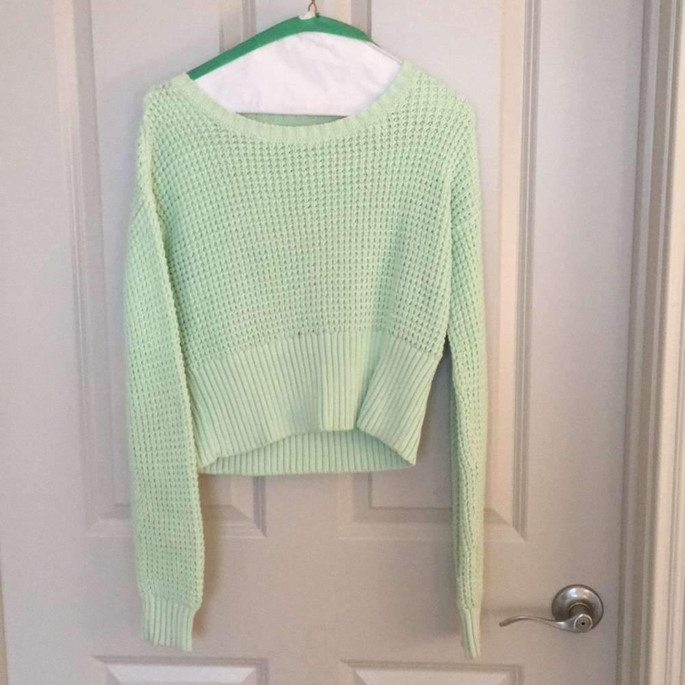 Bar III Cropped Sweater